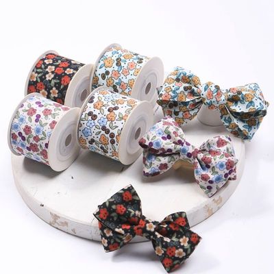 パーソナライズド エコフレンドリー 25mm ブランド 織物テープ ロール OEM/ODM サービス プリント パターン リボン