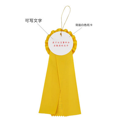 白 青 プリ メイド サテン 弓 メダル サテン 弓 工芸品