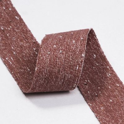 双面綿麻のリボン 6mm-40mm カスタムリボンロール OEM