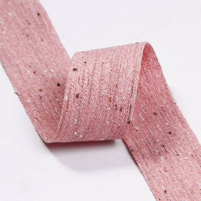 双面綿麻のリボン 6mm-40mm カスタムリボンロール OEM