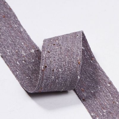 双面綿麻のリボン 6mm-40mm カスタムリボンロール OEM