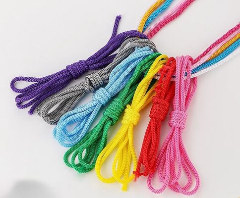 ピンク DIY 3mm ポリプロピレンロープ 紫色 双つ編みポリプロピレンロープ