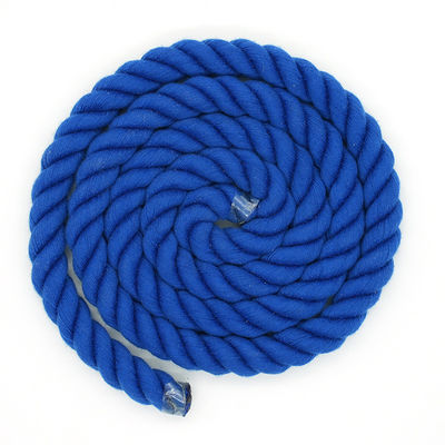 13mm 3本の綿のロープ 歪んだ混ざり色の犬のリード 登りロープ