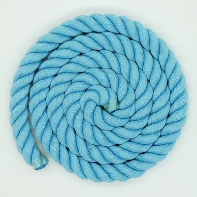 13mm 3本の綿のロープ 歪んだ混ざり色の犬のリード 登りロープ