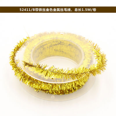 シャイニーワイヤード 紙のロープ 100m 紙のロープ ローズシルバー