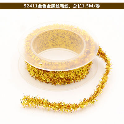 シャイニーワイヤード 紙のロープ 100m 紙のロープ ローズシルバー