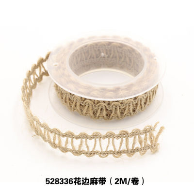 衣装装飾 ジュートロープ リボン ギフト 梱包 ワイヤード ロープ リボン