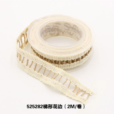衣装装飾 ジュートロープ リボン ギフト 梱包 ワイヤード ロープ リボン