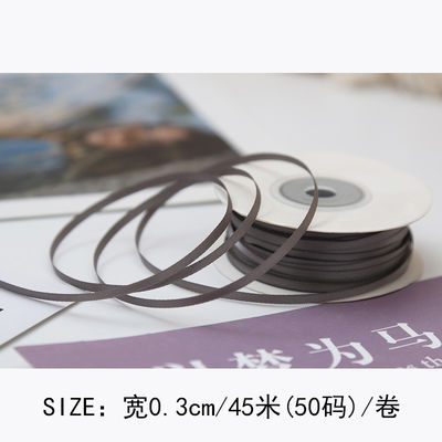 3mm ポリエステル サテン リボン 双面 高密度 サテン ポリ リボン