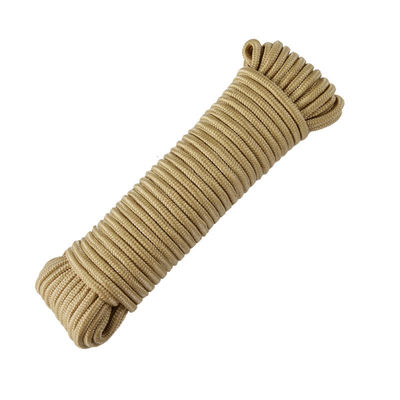 白い紫の登山ロープ コード 足で 4mm 6mm 8mm 登山ロープ コード