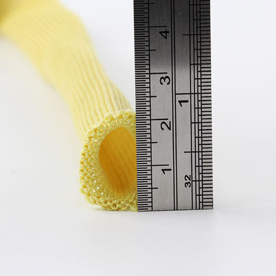 編み物 防火網 黄色 20mm 幅 ケヴラー 管状網