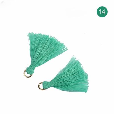 カラフル コットンタッセル 3cm 衣装飾り コットン糸タッセル