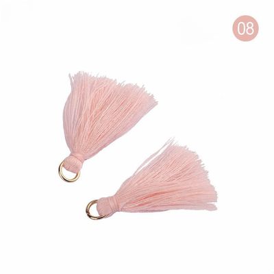 カラフル コットンタッセル 3cm 衣装飾り コットン糸タッセル