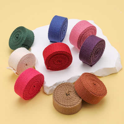 20mm-50mm 厚いポリエステル 綿 織物 学校 バッグ バックパック ハンドバッグ キャンバス ストラップ 固い色 シンプル 織物 ストラップ