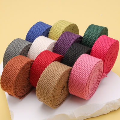 20mm-50mm 厚いポリエステル 綿 織物 学校 バッグ バックパック ハンドバッグ キャンバス ストラップ 固い色 シンプル 織物 ストラップ