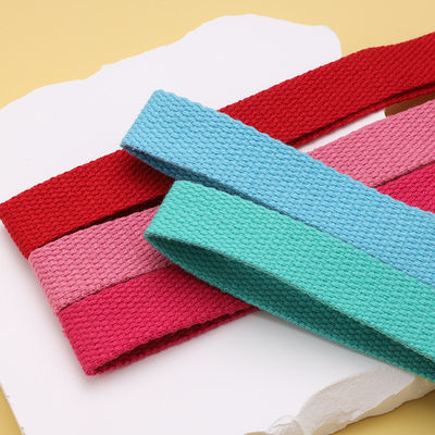 20mm-50mm 厚いポリエステル 綿 織物 学校 バッグ バックパック ハンドバッグ キャンバス ストラップ 固い色 シンプル 織物 ストラップ