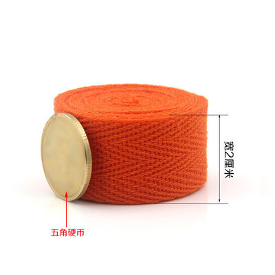 20mm*50y ヘリングボーン 繊維用綿のリボン