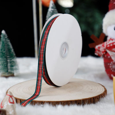 1cm*45m クリスマス プレゼント 梱包 衣類用品用 プリント リボン