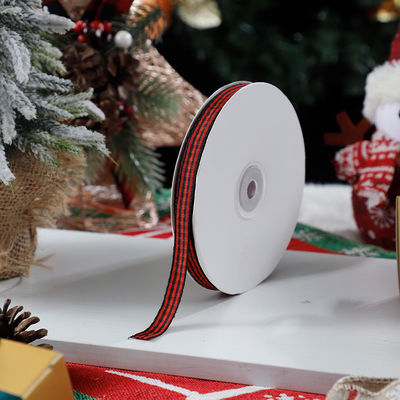 1cm*45m クリスマス プレゼント 梱包 衣類用品用 プリント リボン