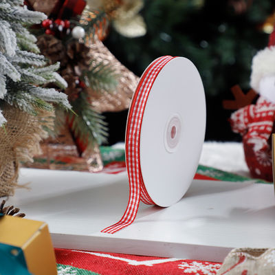 1cm*45m クリスマス プレゼント 梱包 衣類用品用 プリント リボン