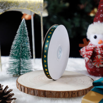 1cm*45m クリスマス プレゼント 梱包 衣類用品用 プリント リボン