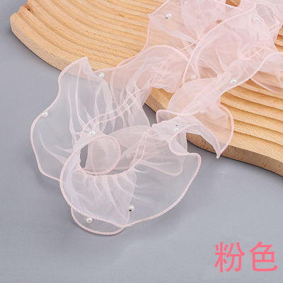 12cm*2m 折りたたみのある縁の蕾のリボン 花のパッケージとプレゼントのパッケージ