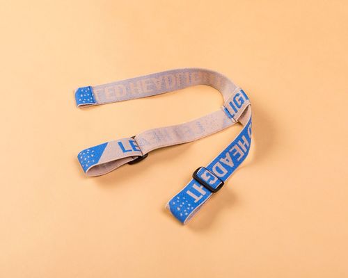 2.5cm ジャッカルド 弾性リボンとヘッドランプヘッドライトと服飾アクセサリーのためのWebbing