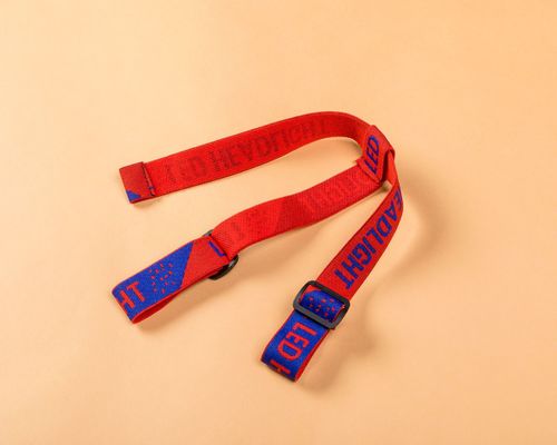 2.5cm ジャッカルド 弾性リボンとヘッドランプヘッドライトと服飾アクセサリーのためのWebbing